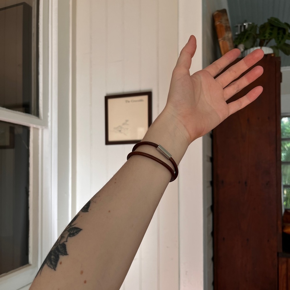 Miansai bracelet / Miansai jewelry / Miansai leather wrap bracelet